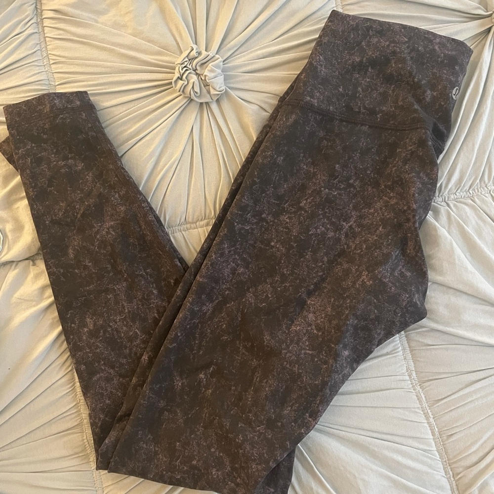 Lululemon wunder under train 7/8 pants 8